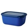 Mepal Cirqula Rechthoekige Kom Met Deksel 1,5 Liter Kunststof Vivid Blue -Keukenbenodigdheden Winkel 106257010100 mepal multi bowl cirqula 1500 ml rectangular vivid blue