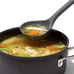 OXO Good Grips Soeplepel 33 Cm Silicone Grijs -Keukenbenodigdheden Winkel 11282200 soeplepelsiliconengrijs4 3