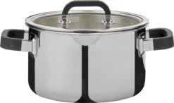 Spring Fusion2+ Kookpan Met Glasdeksel ø 24 Cm 4,7 Liter Rvs