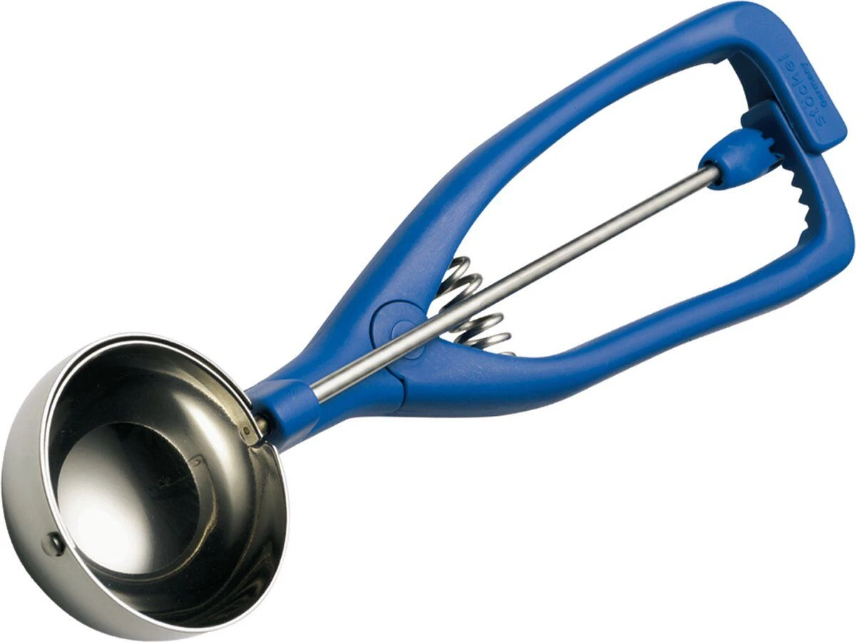 Stöckel Portioneerlepel ø 70 Mm Maat 10 Kunststof Blauw 4 Stöckel Portioneerlepel ø 70 Mm Maat 10 Kunststof Blauw - Afbeelding 2