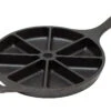 Lodge Lodge Wedge Pan ø 23 Cm 8 Punten Gietijzer Zwart -Keukenbenodigdheden Winkel 1339 64139 1
