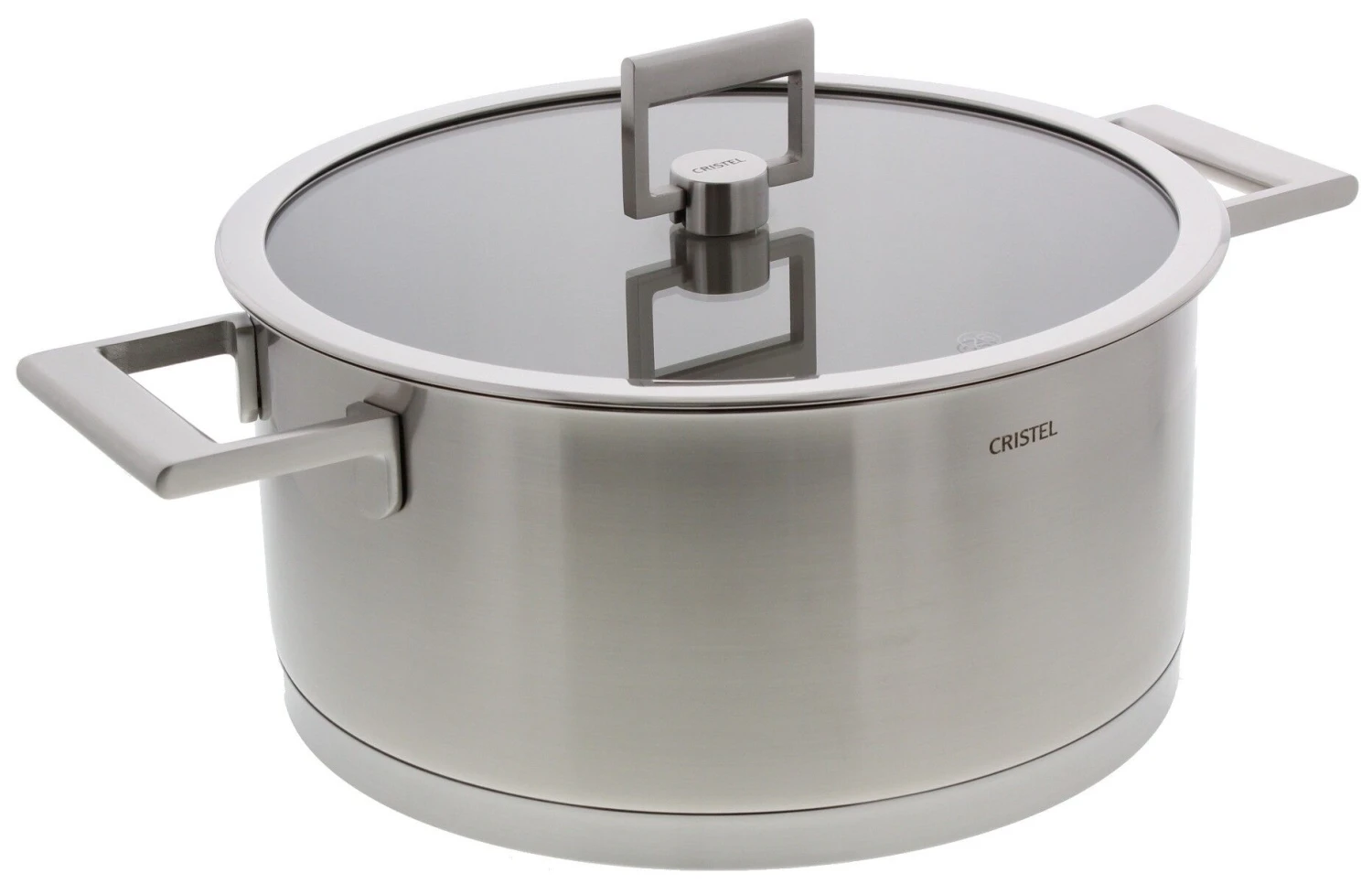 Cristel Strate Kookpan Met Glazen Deksel ø 26 Cm Rvs 3 Cristel Strate Kookpan Met Glazen Deksel ø 26 Cm Rvs