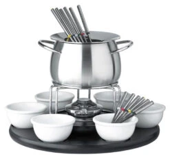 Spring Carousel Fondueset 6-persoons Rvs 22-delig