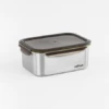 Cuitisan Foodcontainer Rechthoekig 2800 Ml Rvs 2 Cuitisan Foodcontainer Rechthoekig 2800 Ml Rvs -Keukenbenodigdheden Winkel 2800