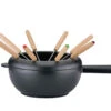 Spring Saas Fee Kaasfonduepan Zonder Rechaud ø 20 Cm 8-persoons Gietijzer Mat Zwart 1 Spring Saas Fee Kaasfonduepan Zonder Rechaud ø 20 Cm 8-persoons Gietijzer Mat Zwart -Keukenbenodigdheden Winkel 2892510620 1
