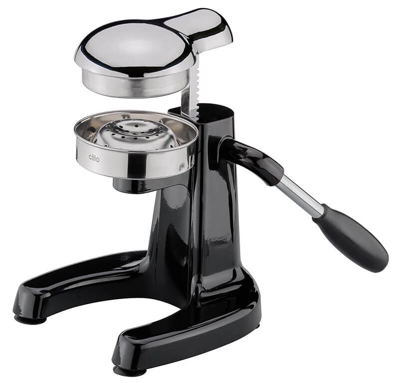 Cilio Positano Profi Citruspers 25 Cm Rvs Zwart 4 Cilio Positano Profi Citruspers 25 Cm Rvs Zwart - Afbeelding 2