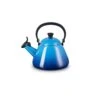 Le Creuset Kone Fluitketel 1,6 Liter Staal Azure -Keukenbenodigdheden Winkel 40101022200000
