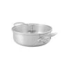 Mauviel M'Urban3 Lage Braadpan Met Glazen Deksel ø 24 Cm Rvs -Keukenbenodigdheden Winkel 573071 th 1