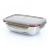 Cuitisan Foodcontainer Rechthoekig 580 Ml Rvs -Keukenbenodigdheden Winkel 580