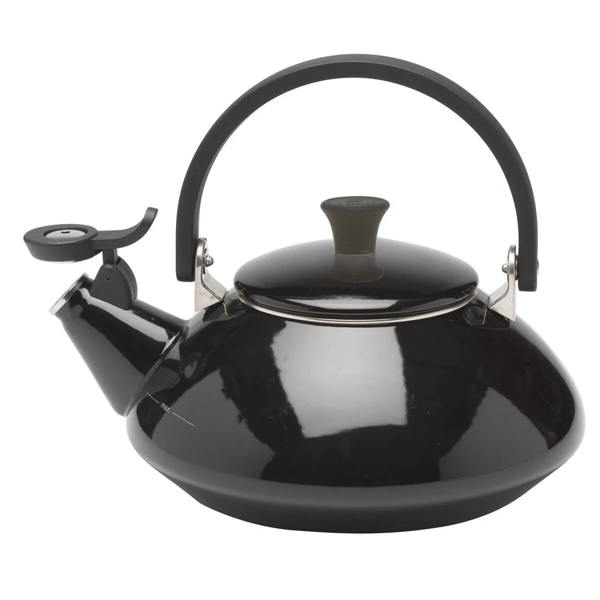 Le Creuset Zen Fluitketel 1,5 Liter Staal Zwart