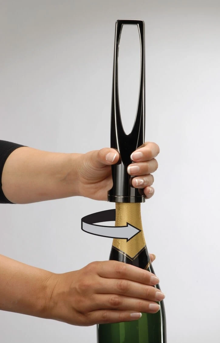 Le Creuset Screwpull SW-105 Pop Bulle Kurkentrekker Satin Chrome 4 Le Creuset Screwpull SW-105 Pop Bulle Kurkentrekker Satin Chrome - Afbeelding 2