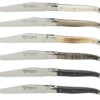 Laguiole En Aubrac Steakmes 11,5 Cm Gemengde Hoornsoorten 6 Stuks -Keukenbenodigdheden Winkel 7232 50879 1