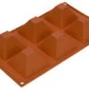 Silikomart Bakvorm 6 Piramides 7,1 Cm Silicone Bruin 1 Silikomart Bakvorm 6 Piramides 7,1 Cm Silicone Bruin -Keukenbenodigdheden Winkel 7289 22360 1