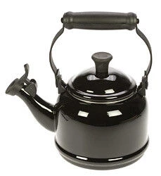 Le Creuset Demi Fluitketel 1,1 Liter Staal Zwart