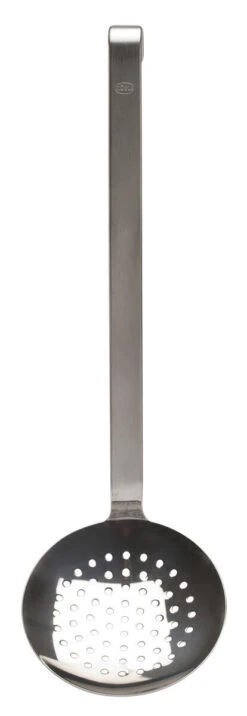 Rösle Schuimspaan Vlak Grof 10 Cm Rvs