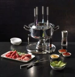 Rösle Multiply Fondueset ø 20 Cm 6-persoons Rvs -Keukenbenodigdheden Winkel 91414 05