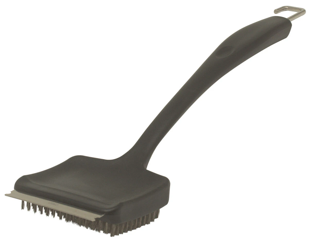 The Bastard Barbecueborstel Met Schraper 50 Cm Rvs Kunststof Zwart 3 The Bastard Barbecueborstel Met Schraper 50 Cm Rvs Kunststof Zwart