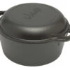 Lodge Logic Double Dutch Oven ø 26 Cm Gietijzer Zwart -Keukenbenodigdheden Winkel 9733 57886 1