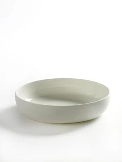 Serax Base Diep Bord ø 20 Cm Hoogte 4,5 Cm Porselein Wit Mat