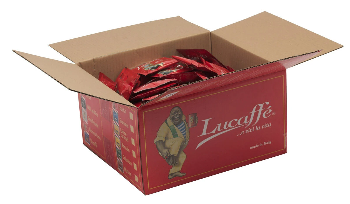 Lucaffé Exquisit Espressoservings Doos 150 Stuks 3 Lucaffé Exquisit Espressoservings Doos 150 Stuks