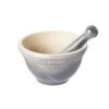 Le Creuset Vijzel 300 Ml Aardewerk Mist Grey -Keukenbenodigdheden Winkel almofariz de ceramica 0 3 l com pilao da le creuset 91003400541000 cinzento