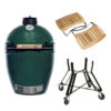 Big Green Egg Large Barbecue ø 47 Cm Keramiek Groen Met Onderstel En Acaciahouten Zijtafels 2 Big Green Egg Large Barbecue ø 47 Cm Keramiek Groen Met Onderstel En Acaciahouten Zijtafels -Keukenbenodigdheden Winkel bge hoofd 2 large nest acacia mates