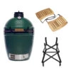 Big Green Egg Medium Barbecue ø 38 Cm Keramiek Groen Met Onderstel En Acaciahouten Zijtafels 2 Big Green Egg Medium Barbecue ø 38 Cm Keramiek Groen Met Onderstel En Acaciahouten Zijtafels -Keukenbenodigdheden Winkel bge hoofd 2 medium nest acacia mates