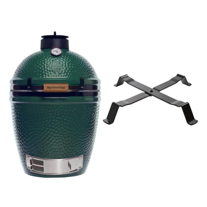 Big Green Egg Large Barbecue ø 47 Cm Keramiek Groen Met Table Nest 3 Big Green Egg Large Barbecue ø 47 Cm Keramiek Groen Met Table Nest