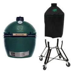 Big Green Egg Extra Large Barbecue ø 67,5 Cm Keramiek Groen Met Onderstel En Hoes -Keukenbenodigdheden Winkel bge hoofd 2 xlarge nest cover