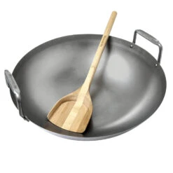 Big Green Egg Carbon Steel Grill Wok ø 40 Cm Voor Large En Extra Large