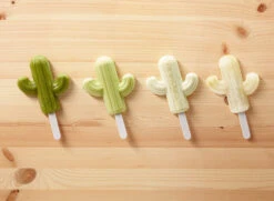 Lekue Lékué Fun & Sun Ijsvorm Cactus Silicone Groen 4 Stuks -Keukenbenodigdheden Winkel cactus helado 08 2