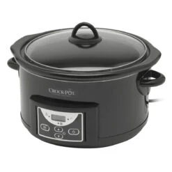 Crock-Pot Digitale Slowcooker 4,7 Liter Metaal Zwart