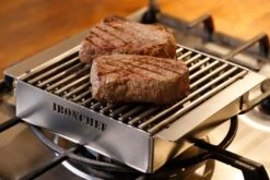 Ironchef Lavagrillpan 26 X 21 Cm Rvs 10 Ironchef Lavagrillpan 26 X 21 Cm Rvs -Keukenbenodigdheden Winkel eav1096