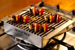 Ironchef Lavagrillpan 26 X 21 Cm Rvs 11 Ironchef Lavagrillpan 26 X 21 Cm Rvs -Keukenbenodigdheden Winkel eav1100