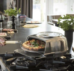 Oldenhof Fernus Stovetop Pizzaoven Rvs -Keukenbenodigdheden Winkel fernus silver3 2