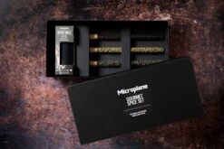 Microplane Kruidenmolen Met 3 Soorten Peper Staal Zwart