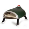 Delivita Diavolo Gas Pizza-oven Compleet Green -Keukenbenodigdheden Winkel green oven on angle view