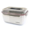 Cuitisan Foodcontainer Rechthoekig Met Handgreep 3600 Ml Rvs