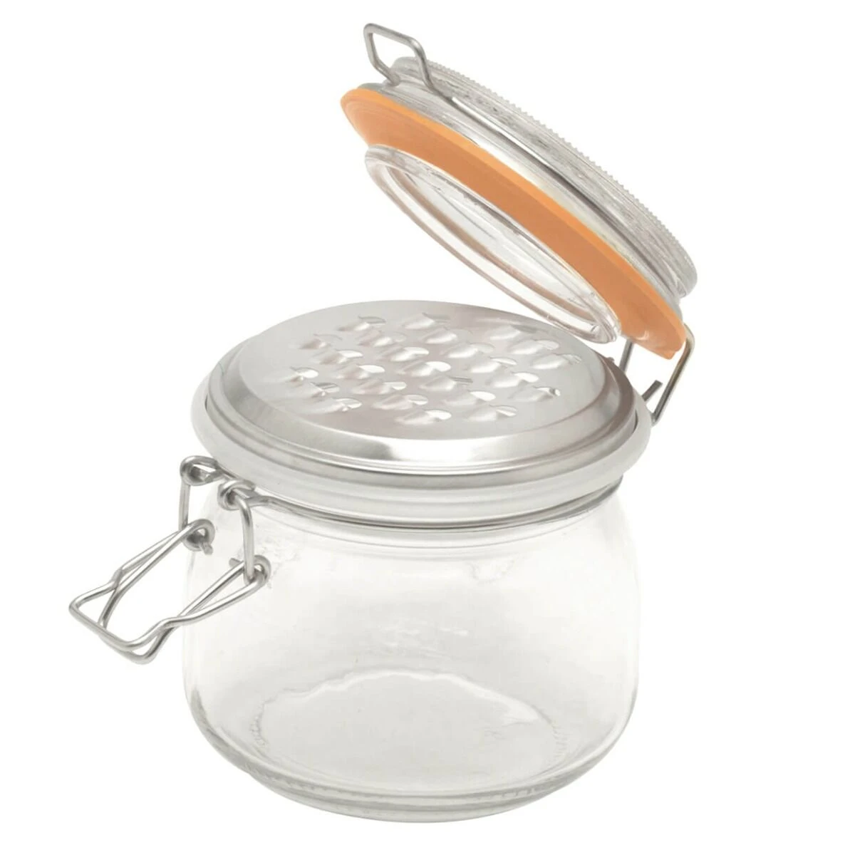Kilner Grater Jar Raspset 500 Ml Glas Rvs 4 Kilner Grater Jar Raspset 500 Ml Glas Rvs - Afbeelding 2