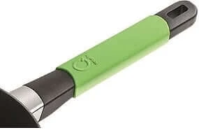 Gastrolux Squality Koekenpan Voor Inductie ø 24 Cm Aluminium Met Groene Greep 4 Gastrolux Squality Koekenpan Voor Inductie ø 24 Cm Aluminium Met Groene Greep - Afbeelding 2