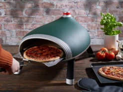Delivita Diavolo Gas Pizza-oven Compleet Green -Keukenbenodigdheden Winkel kw delivita gn ss01 ss24