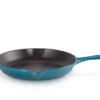 Le Creuset Skillet Koekenpan ø 26 Cm Gietijzer Deep Teal -Keukenbenodigdheden Winkel lc 20200225 hl ps fs 20182266420422 001