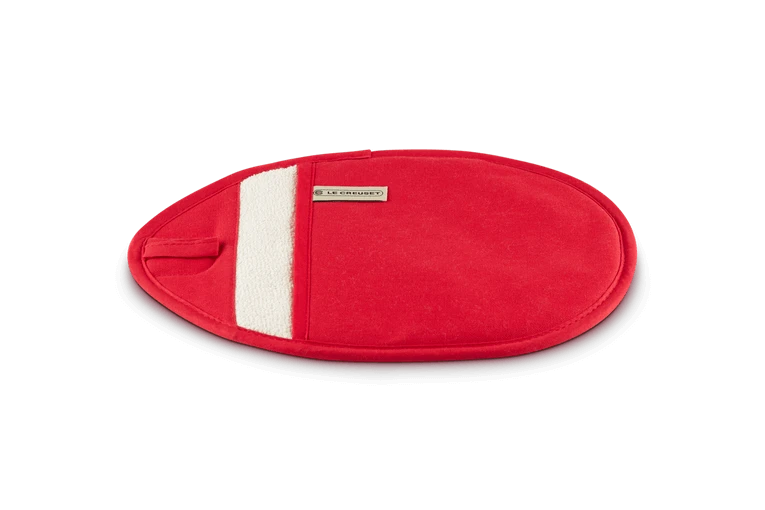 Le Creuset Pannenlap 31 X 21 Cm Textiel Kersrood 4 Le Creuset Pannenlap 31 X 21 Cm Textiel Kersrood - Afbeelding 2