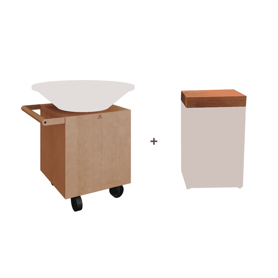 OFYR Classic 100 To PRO Upgrade Set Blok Teak Hout 3 OFYR Classic 100 To PRO Upgrade Set Blok Teak Hout