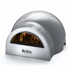 Delivita Houtgestookte Oven 65 X 59 X 39 Cm Hale Grey