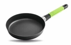 Gastrolux Squality Koekenpan Voor Inductie ø 24 Cm Aluminium Met Groene Greep