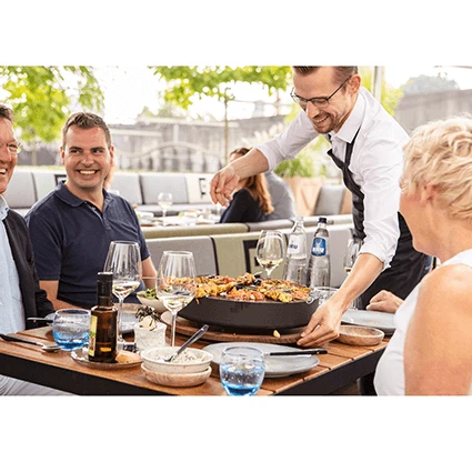 OFYR Rechaud ø 40 Cm Staal 5 OFYR Rechaud ø 40 Cm Staal - Afbeelding 3