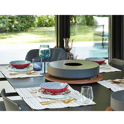 OFYR Rechaud ø 40 Cm Staal 4 OFYR Rechaud ø 40 Cm Staal - Afbeelding 2