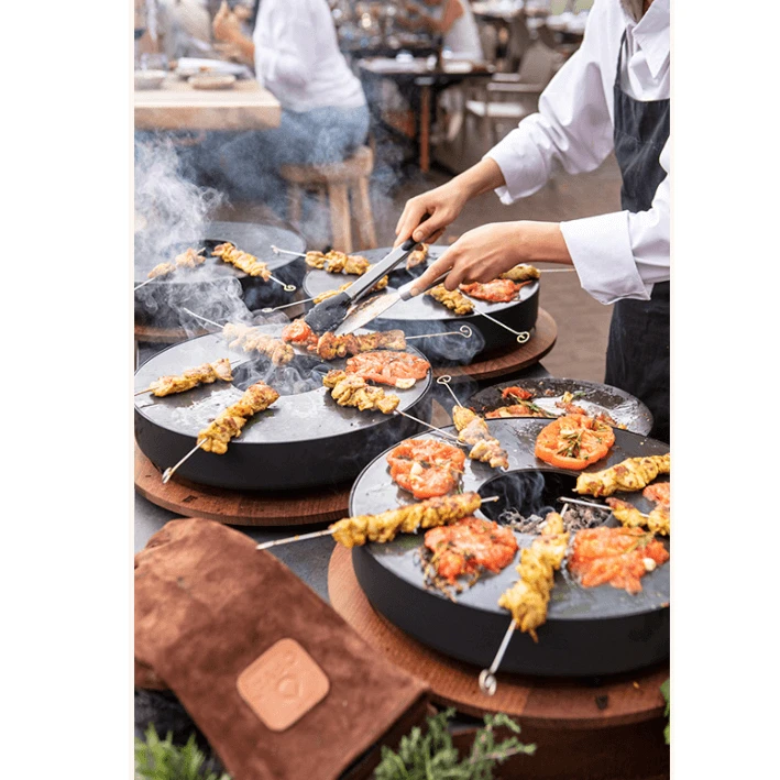 OFYR Rechaud ø 40 Cm Staal 7 OFYR Rechaud ø 40 Cm Staal - Afbeelding 5