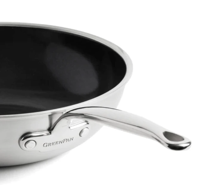Greenpan Première Wok Met Keramische Laag ø 30 Cm 4 Greenpan Première Wok Met Keramische Laag ø 30 Cm - Afbeelding 2